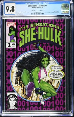 Sensational She-Hulk #1 CGC 9.8 Marvel 12/23 2023 Mike Mayhew Studio Edition