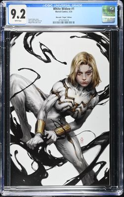 White Widow #1 CGC 9.2 Marvel Comic 03/24 2024 Mercado "Virgin" Edition
