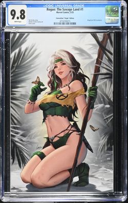 Rogue: The Savage Land #1 CGC 9.8 Marvel 03/25 2025 Convention "Virgin" Edition