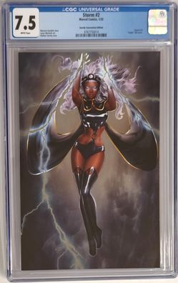 Storm #2 CGC 7.5 Marvel Comic 01/25 2025 Szerdy Convention Edition White Pages