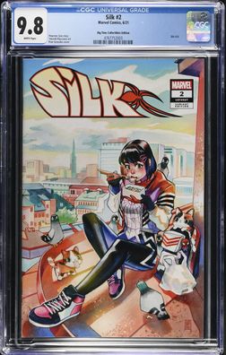 Silk #2 CGC 9.8 Marvel Comic 06/21 2021 Big Time Collectibles Edition