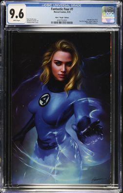 Fantastic Four #1 CGC 9.6 Marvel Comic 09/25 2025 Maer "Virgin" Edition