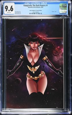 Vampirella: The Dark Powers #1 CGC 9.6 2020 Comic Kingdom of Canada Edition