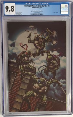 Teenage Mutant Ninja Turtles #1 CGC 9.8 7/24 2024 Big Time Collectibles Foil A