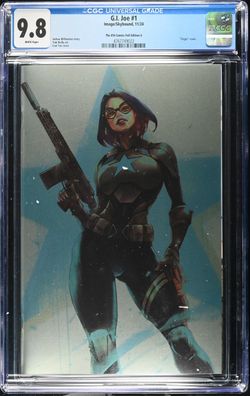 G.I. Joe #1 CGC 9.8 11/24 2024 The 616 Comics Foil Edition A
