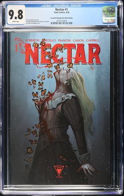 Nectar #1 CGC 9.8 4/26 2026 Second Printing/Comic Mint Edition