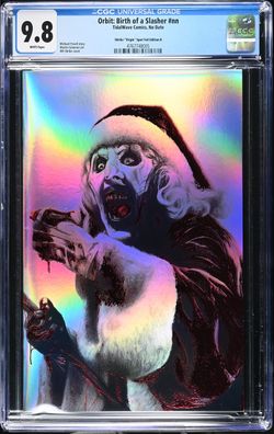 Orbit: Birth of a Slasher #nn CGC 9.8 No Date Shrike "Virgin" Spot Foil Edition