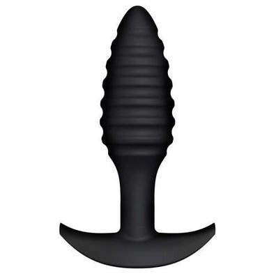 Marc Dorcel Spiralförmiger Analplug Schwarz für Unübertroffenes Vergnügen