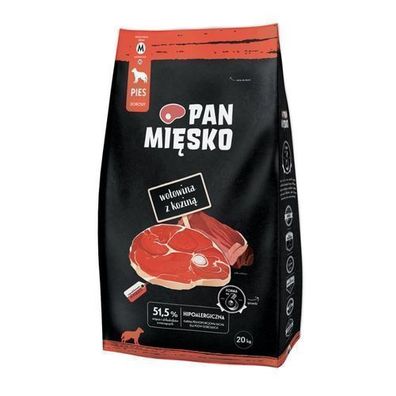 PAN MEAT Rindfleisch mit Ziege M 20kg