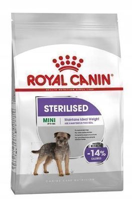 SHN Mini Sterilisiertes Trockenfutter für Hunde 8 kg