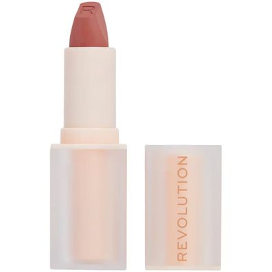Revolution Beauty Makeup London Lip Allure Soft Satin Lippenstift Wifey Dusky Pink