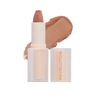 Revolution Beauty Makeup London Lip Allure Soft Satin Lippenstift Chauffeur Hautfarbe