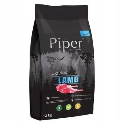 DOLINA NOTECI Piper mit Lamm Trockenfutter für Hunde, 12 kg Beutel