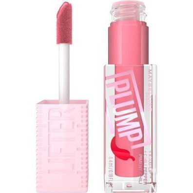 Maybelline Lifter Plump Lippen-Volumizer Gloss 001 Blush Blaze, 5.4ml