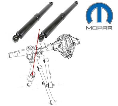 Stoßdämpfer HA Ram 1500 2WD & 4WD Bj:13-25 mit Luftfahrwerk (Gen.4) paar