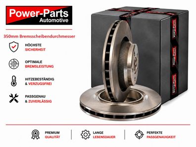 Bremsscheiben HA Challenger, Charger, SRT & Hellcat, Chrysler 300C Bj.06-23 (mit