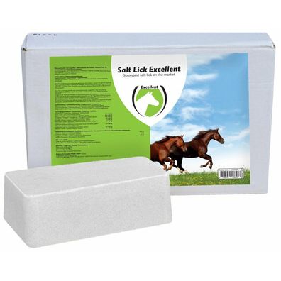 Excellent Salt Lick Horse 3x2kg (Leckstein)