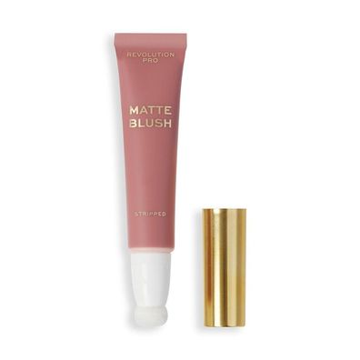 Revolution Beauty Pro, Iconic Matte, Creme-Rouge, gestreiftes Rosa, 15 ml