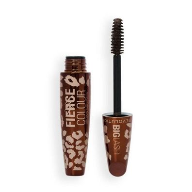 Revolution Beauty Makeup Big Lash Fierce, Volumen-Mascara, Braun, 9 g