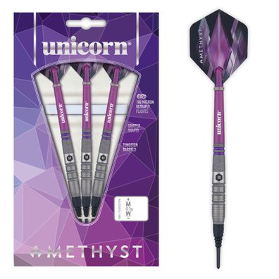 Unicorn Amethyst 3 Soft Darts / 1 Satz / 19 Gr