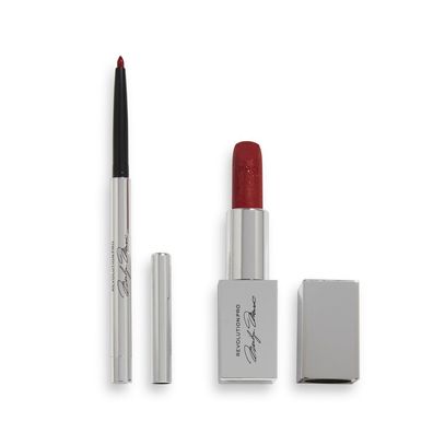 Revolution Beauty Cosmetic set for lips X Marilyn Red 3.78 g
