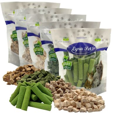 1 - 5 kg Lyra Pet® Katzensnack Mix gefriergetrocknet