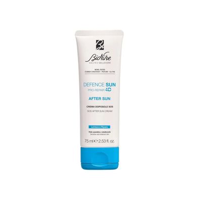 BioNike Defence Sun, Beruhigende After-Sun-Creme gegen Rötungen, 75 ml