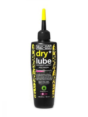 Muc-Off Dry Lube 120ml - Wachsbasiertes Kettenschmiermittel fér trockene Bedingungen