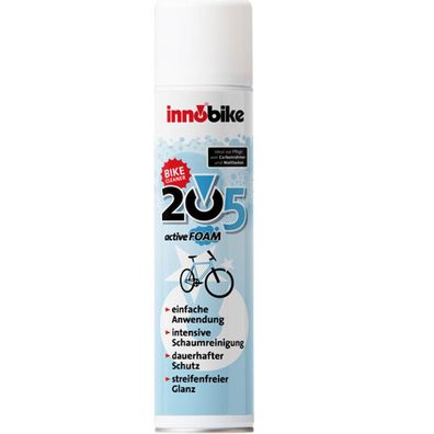 Innobike 205 Bike Cleaner Active Foam Spéhdose 300ml mit Aufschäumer