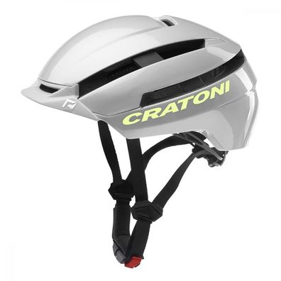 Cratoni Helm C-Loom 2.0 City silverfrost glänzend M/L 58 bis 61cm