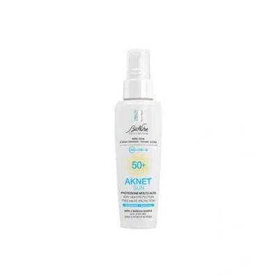 BioNike Aknet Sun 50+ Very High Protection Acneprone Haut Tube 50 Ml
