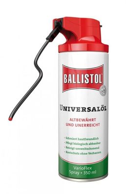 Ballistol Universalöl 350ml Spréhdose mit Varioflex Spréhkopf