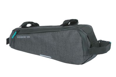 Basil Discovery 365D Rahmentasche M schwarz melee Â? 1,8L, 29x7x11 cm, wasserdicht, F
