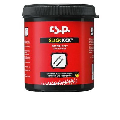 r.s.p. Slick Kick Spezialfett 500 g - Lithiumfreies Fett fér Federgabeln & Dämpfer
