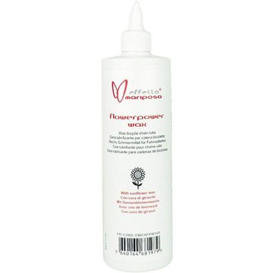 Mariposa Kettenwachs Flowerpower Wax 500ml Flasche