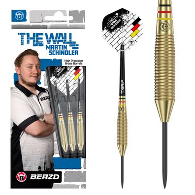 BEAZD Martin Schindler Natural Brass Steeldart / 1 Satz
