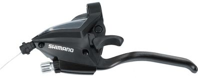 Shimano Schalt-/Bremshebel ST-EF500 3-fach Links Schwarz 4 Finger - fér V-Brake und m