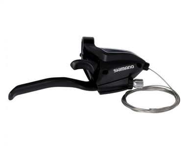 Shimano Schalt-/Bremshebel ST-EF500 8-fach Rechts 4 Finger - 8-fach, Schwarz