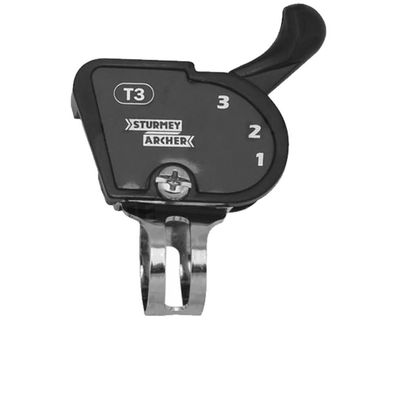Sturmey Archer Schalthebel SLST3 3fach fér SRAM T3 schwarz