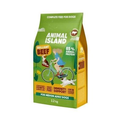 ANIMAL ISLAND Rindfleisch für Hunde 12 kg