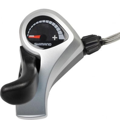 Shimano Schalthebel Tourney SL-TX50 3-fach Links mit Schelle - Mikroraster-Schalthebe
