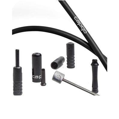 capgo BL Schaltset 1x Shimano/SRAM Road/MTB schwarz - beste Schaltperformance mit min