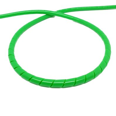 capgo BL Spiralschlauch 2 m neon grén - Schutz fér Außenhéllen und Bremsleitungen