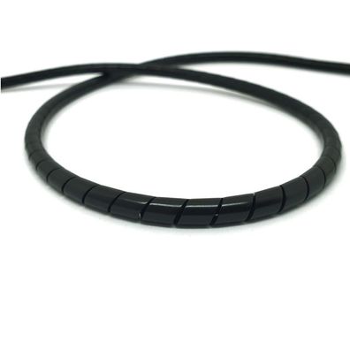 capgo BL Spiralschlauch ID 4,8 mm AD 6 mm Schwarz - Kabelschutz fér Fahrrad und E-Bik