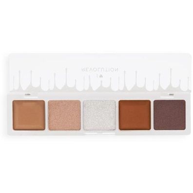 I Heart Mini Chocolate, Lidschatten-Palette, weiße Vanillecreme, #5farben 5,5g