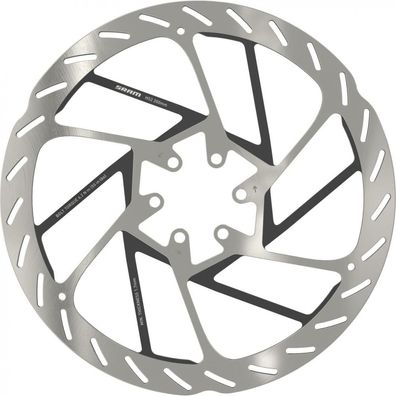 SRAM HS2 Bremsscheibe 200 mm 6-Loch - Silber/Schwarz