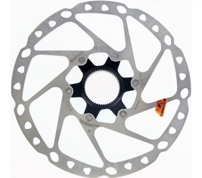 Shimano Deore ß 180 mm silber, chwarz - leistungsstarke Bremsscheibe fér kontrolliert