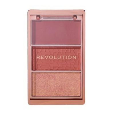 Makeup Blush Icon, matte Highlighter-Palette für Rouge, Aura Points Rose 11,5g
