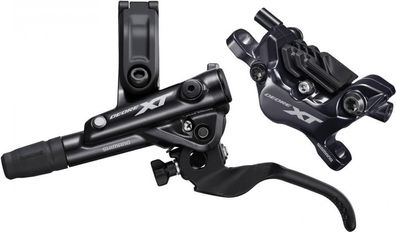 Shimano Deore XT BR-M8120/BL-M8100 Scheibenbremse vorn links - kraftvolle 4-Kolben-Pe