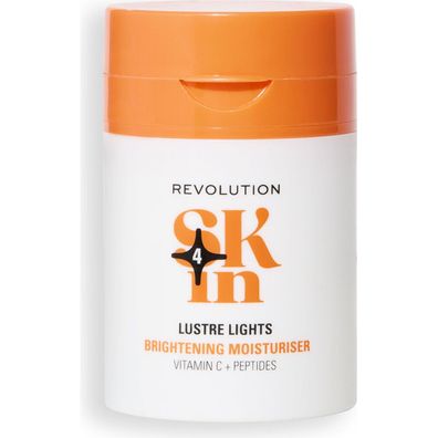 Skincare, Lustre Lights, Vitamin C & Peptides, aufhellende Gel-Creme 50ml
